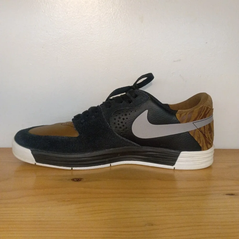 Nike Paul Rodriguez 7 SB Black Military Brown Size 9.5 599662-002 NO BOX